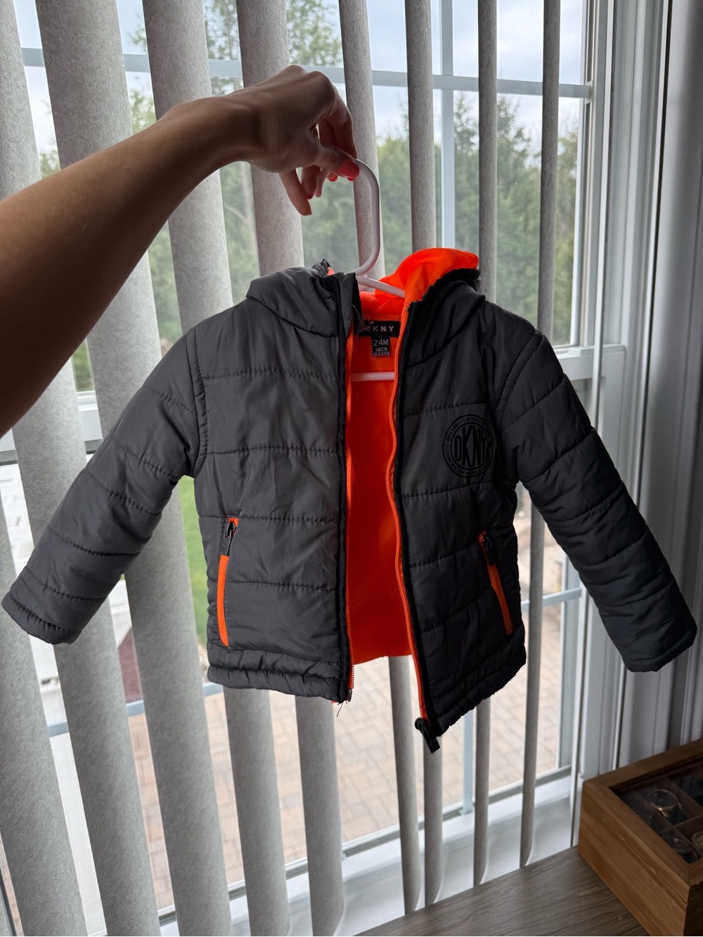24M DKNY TODDLER COAT